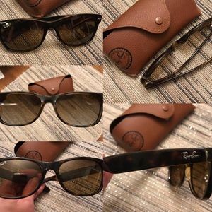 Ray Band WayFarer Tortoise Polarized Frames